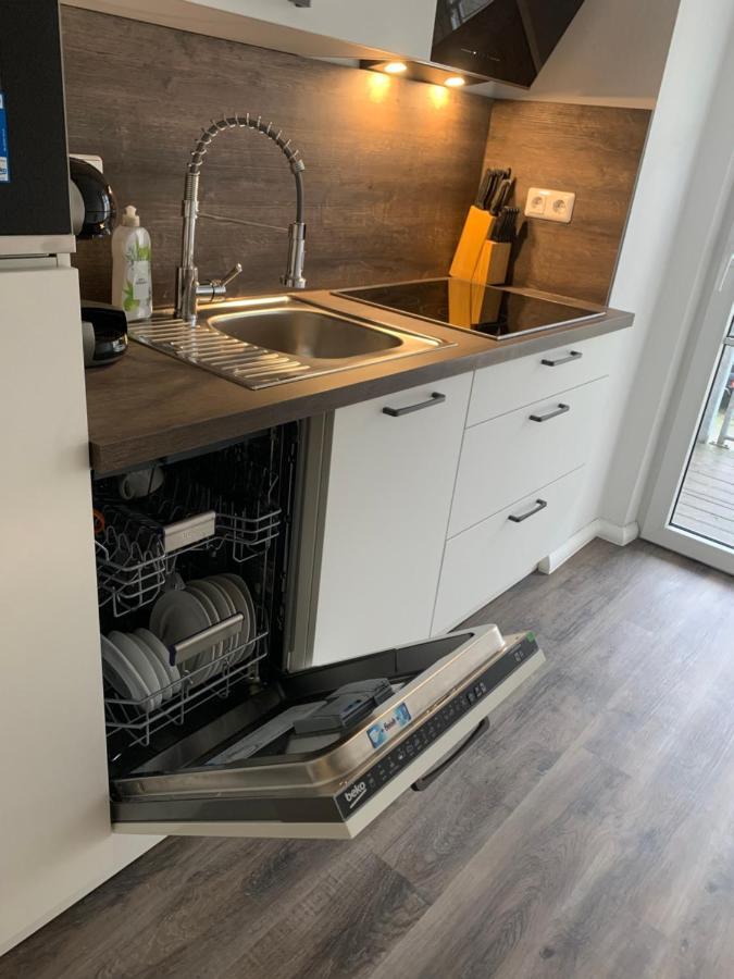קמניץ 40 Qm Appartment Parkplatz, Balkon,Netflix, Prime מראה חיצוני תמונה
