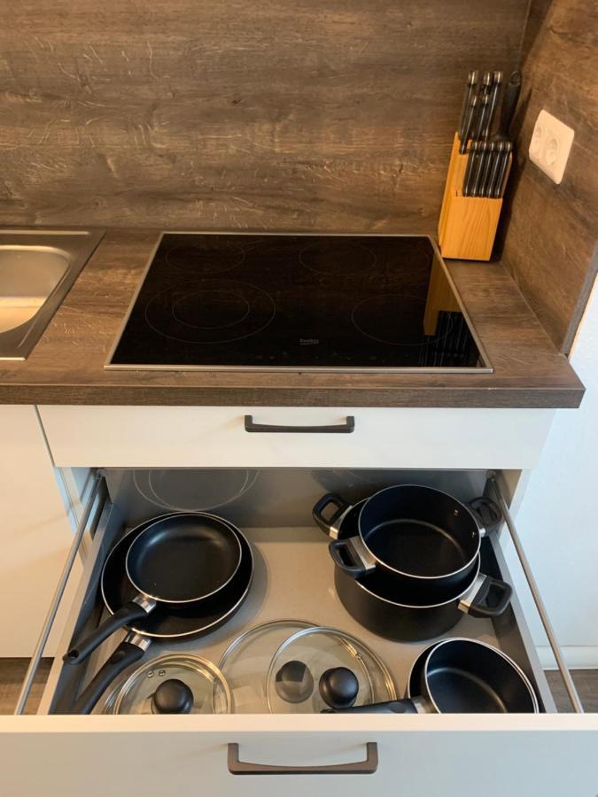 קמניץ 40 Qm Appartment Parkplatz, Balkon,Netflix, Prime מראה חיצוני תמונה